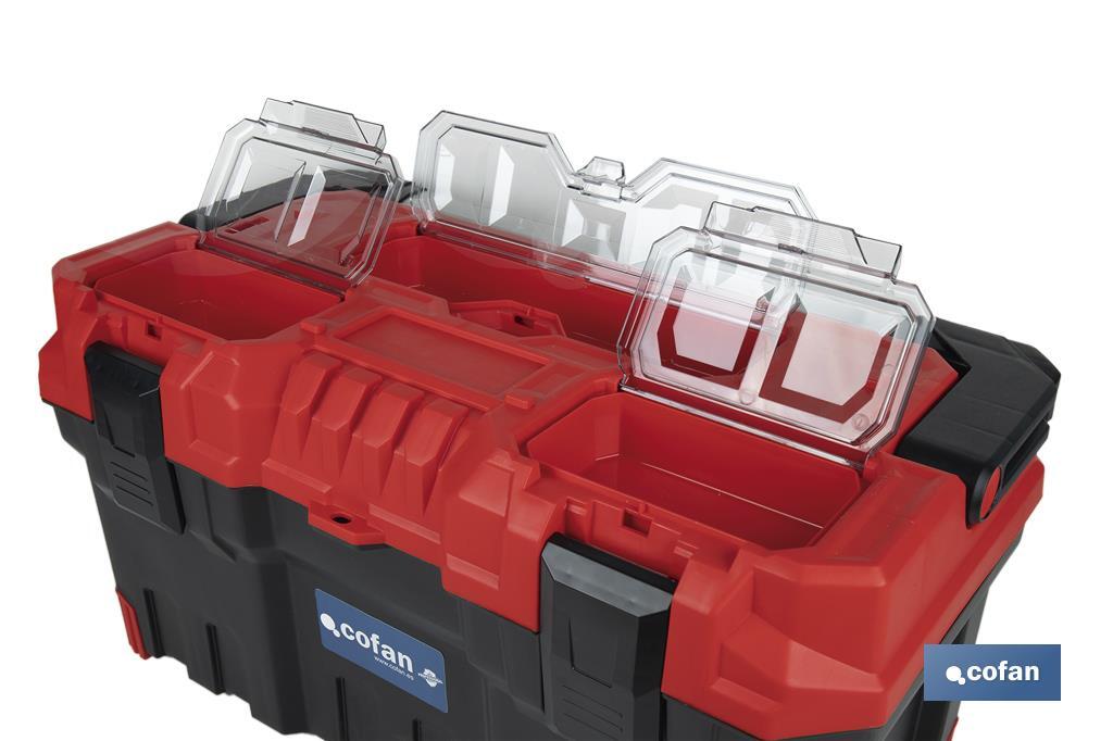 CAJA DE HERRAMIENTAS MODELO GRAFENO 554 X 286 X 276 MM