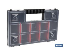 Estuche Organizador con compartimentos para productos pequeños | Tres medidas diferentes