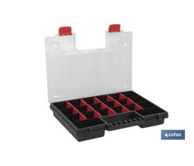 ESTUCHE ORGANIZADOR 20 COMPARTIMENTOS 344 X 249 X 50 MM