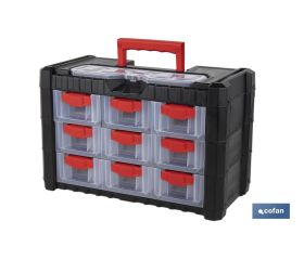 ARMARIO 9 GAVETAS 400 X 200 X 260 MM