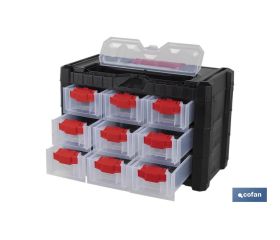 ARMARIO 9 GAVETAS 400 X 200 X 260 MM