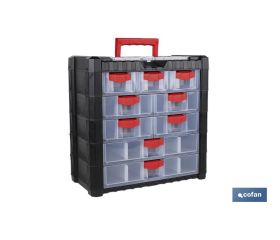 ARMARIO 9 GAVETAS 400 X 200 X 392 MM