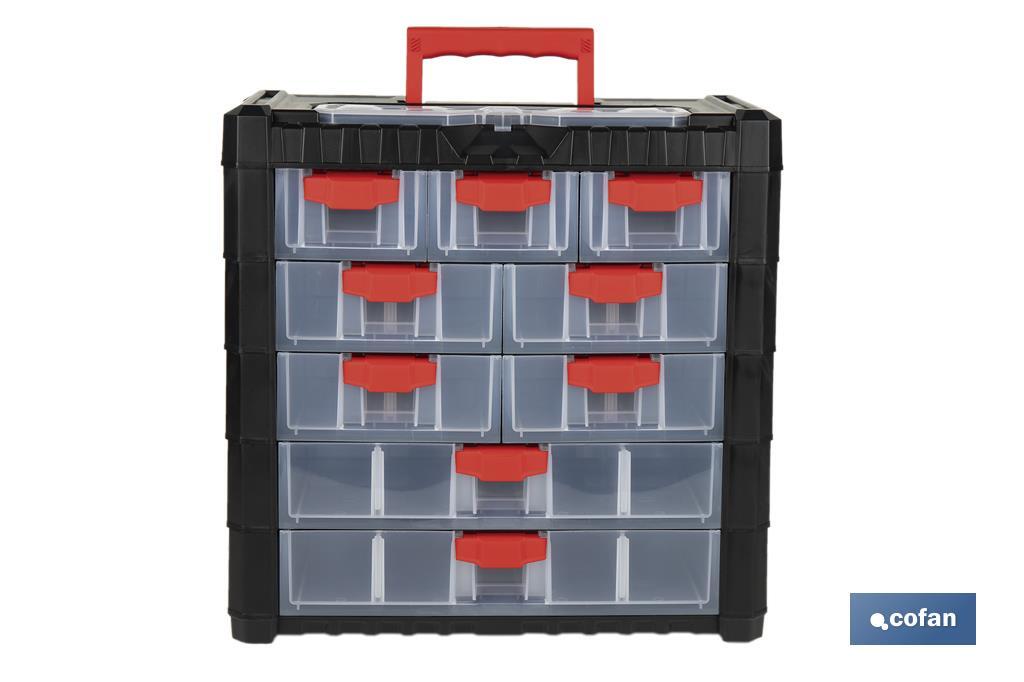 ARMARIO 9 GAVETAS 400 X 200 X 392 MM