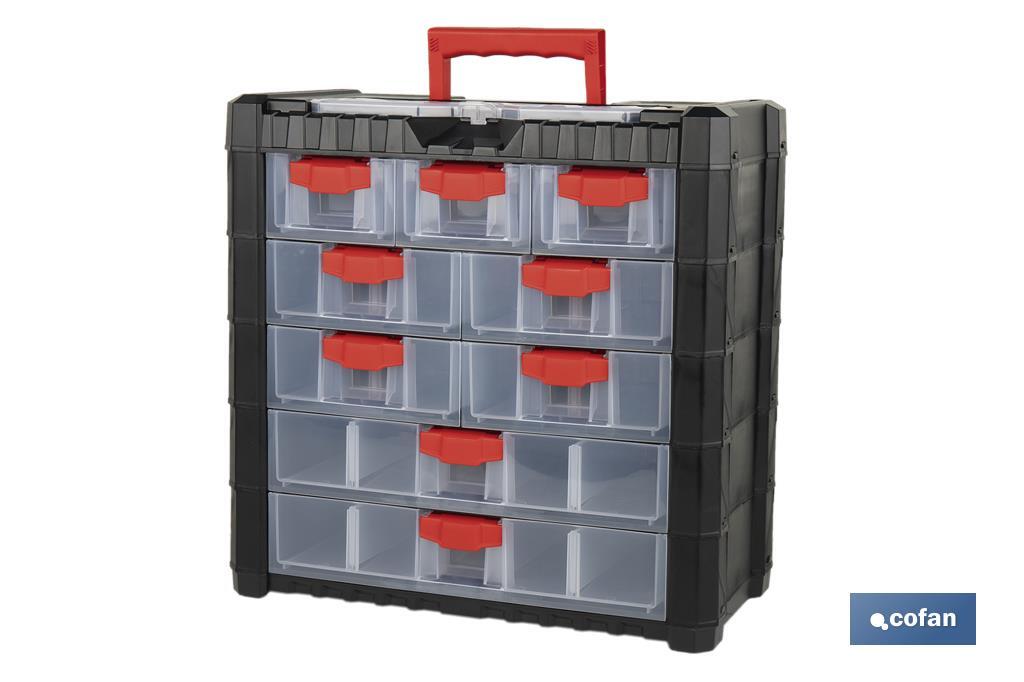 ARMARIO 9 GAVETAS 400 X 200 X 392 MM