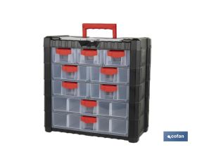 ARMARIO 9 GAVETAS 400 X 200 X 392 MM