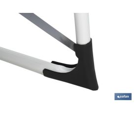 ESCALERA DOMÉSTICA ACERO 2 PELDAÑOS ALTURA 46 CM