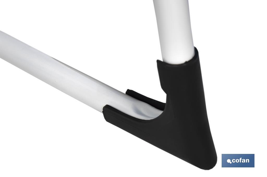 ESCALERA DOMÉSTICA ACERO 3 PELDAÑOS ALTURA 70 CM