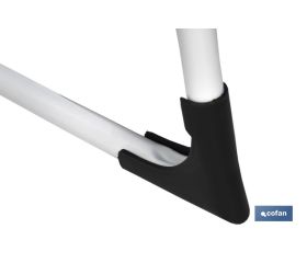 ESCALERA DOMÉSTICA ACERO 3 PELDAÑOS ALTURA 70 CM