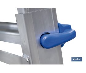 ESCALERA PLUS ALUMINIO MULTIPOSICIÓN 4 x 5 PELDAÑOS Y 4,83 M