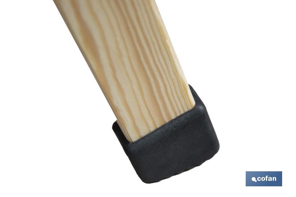 ESCALERA MADERA DOBLE 7 PELDAÑOS 1,75 M