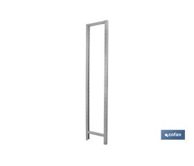 Pilar para estanterías sin tornillos | En alturas de 1000, 1500 y 2000 mm y ancho en 300, 400, 500 y 600 mm