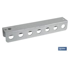 SOPORTE DESTORNILLADORES GALVANIZADO PARA PANEL DE HERRAMIENTAS L-220 MM