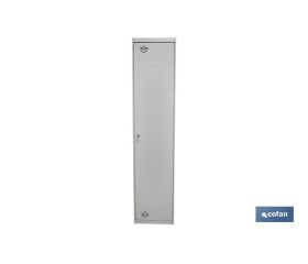 ARMARIO ESCOBERO 4 BALDAS 1800 X 400 X 400 MM