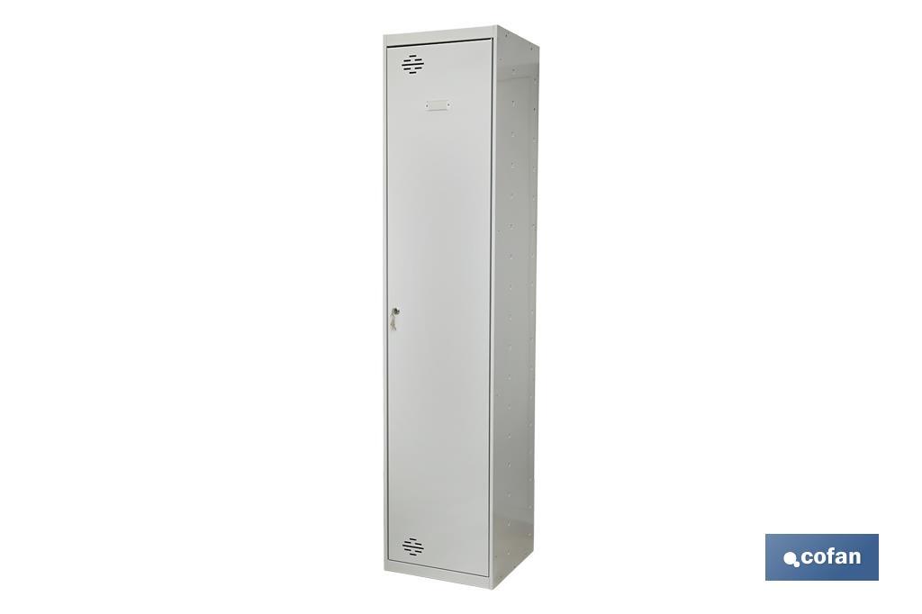 ARMARIO ESCOBERO 4 BALDAS 1800 X 400 X 400 MM