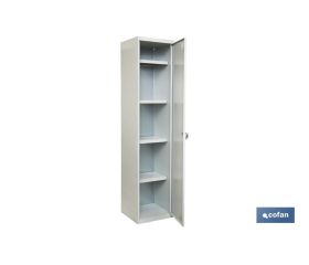 ARMARIO ESCOBERO 4 BALDAS 1800 X 400 X 400 MM