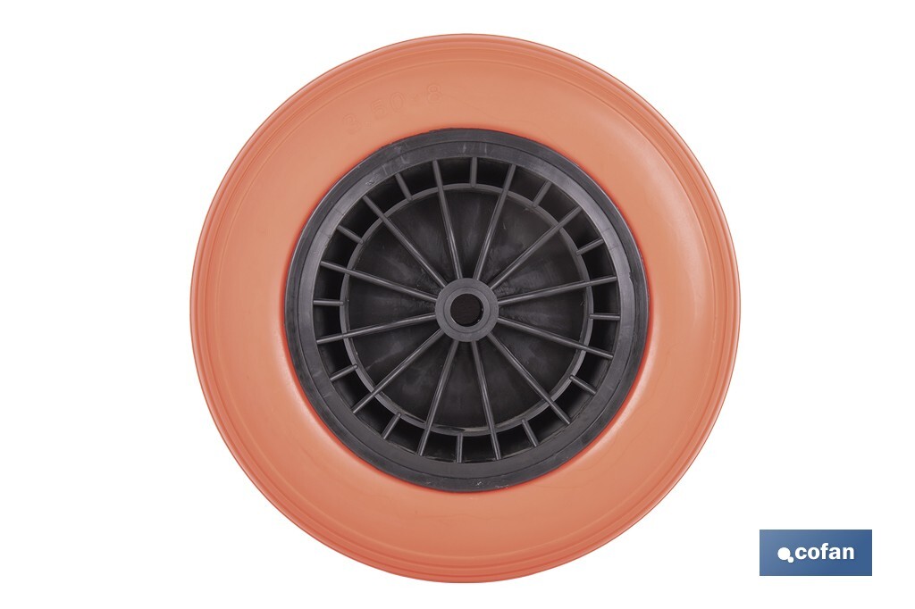 RUEDA CARRET. OBRA LLANTA ABS IMPINCHABLE