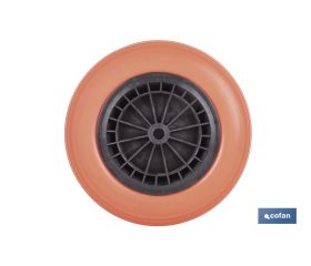 RUEDA CARRET. OBRA LLANTA ABS IMPINCHABLE