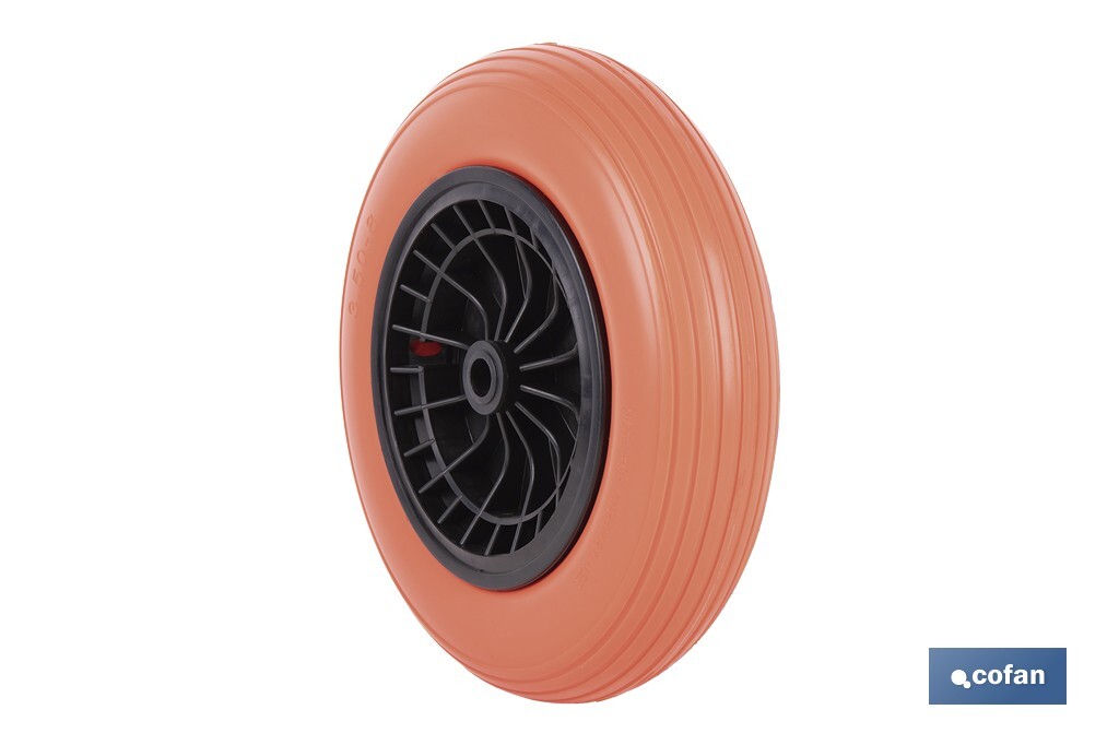 RUEDA CARRET. OBRA LLANTA ABS IMPINCHABLE