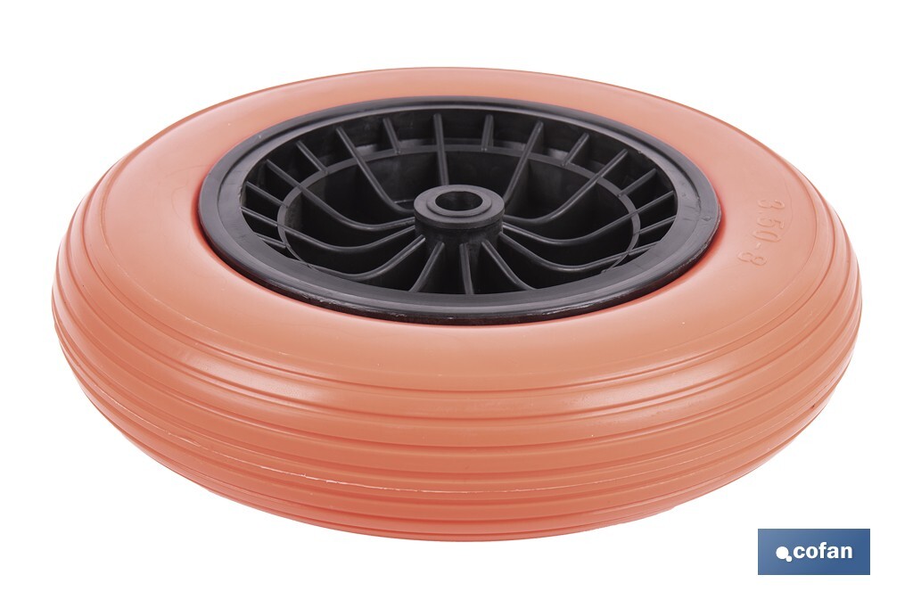 RUEDA CARRET. OBRA LLANTA ABS IMPINCHABLE