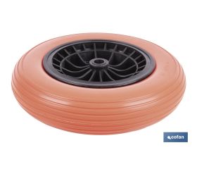 RUEDA CARRET. OBRA LLANTA ABS IMPINCHABLE