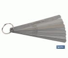 Galgas de espesores con 8 y 18 hojas | Medidor de espesores | Con medidas de espesor desde 0.05 mm hasta 1,0 mm