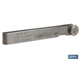 GALGAS DE ESPESORES 18 HOJAS (0.002-0.040)