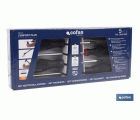 Juego de 3 destornilladores planos y 2 destornilladores Phillips | Modelo Comfort plus | En estuche especial de cartón