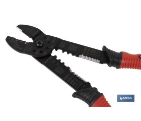 ALICATE TERM. AISLADOS/NO AISLADOS 220 MM.