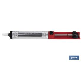 Desoldador de Estáño con boquilla antiestática | Limpiador de Soldadura | Medida 170 mm