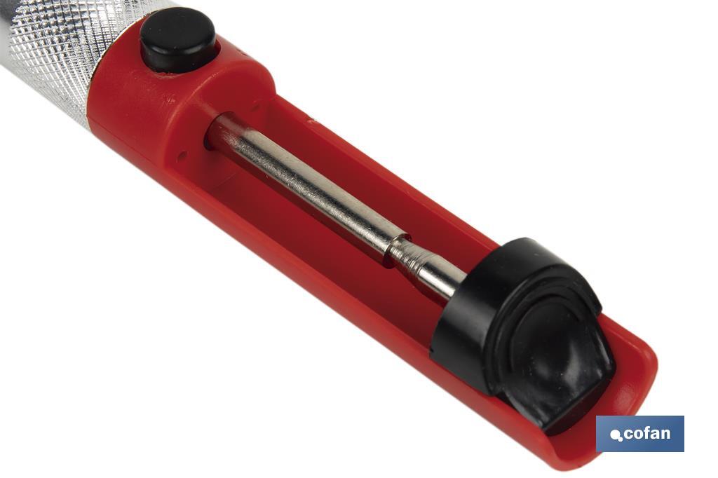 DESOLDADOR CON BOQUILLA ANTIESTATICA 170M/M