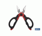 TIJERAS ELECTRICISTA PROFESIONAL 160mm (pelacables/crimpar)