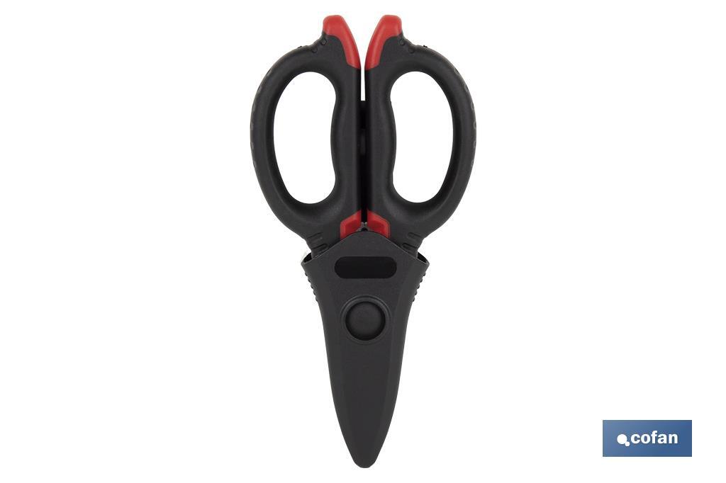 TIJERAS ELECTRICISTA PROFESIONAL 160mm (pelacables/crimpar)