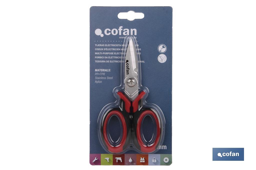 TIJERAS ELECTRICISTA PROFI MULTIFUNCIÓN 150MM