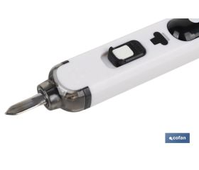 SOLDADOR ELÉCTRICO A BATERÍA 3,6V 2Ah