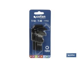 SET LLAVES TORX 7 UDS. (10-40)