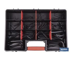 MALETIN SURTIDO 140 LLAVES ALLEN 0,9 - 10mm