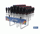 EXPOSITOR DESTORNILLADORES 48 PCS.