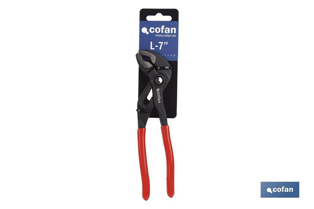 TENAZA DE CANAL AUTOGRIP 7