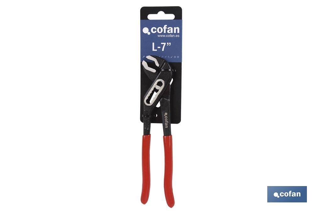 TENAZA DE CANAL L-7