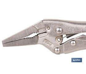 TENAZA GRIP BOCAS LARGAS 6.1/2