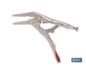 TENAZA GRIP BOCAS LARGAS 6.1/2