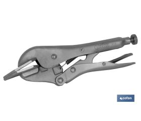 TENAZA GRIP C/MORDAZAS CHAPA 8