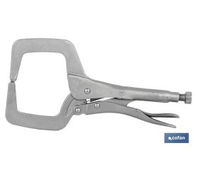 TENAZA GRIP C/MORDAZAS EN C 11