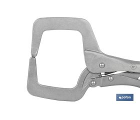 TENAZA GRIP C/MORDAZAS EN C BASCULANTES 18