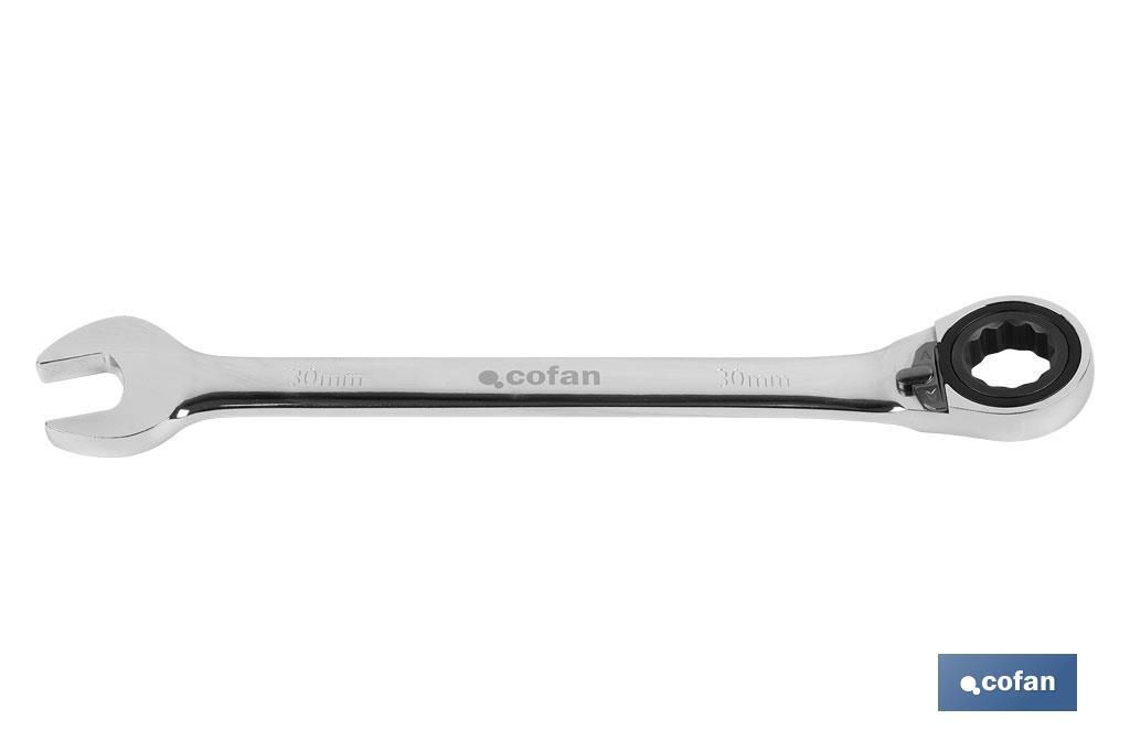 LLAVE COMBINADA CARRACA REVERS. 8MM