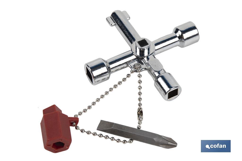 LLAVE DE CABINA 7 PERFILES