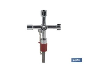 LLAVE DE CABINA 7 PERFILES