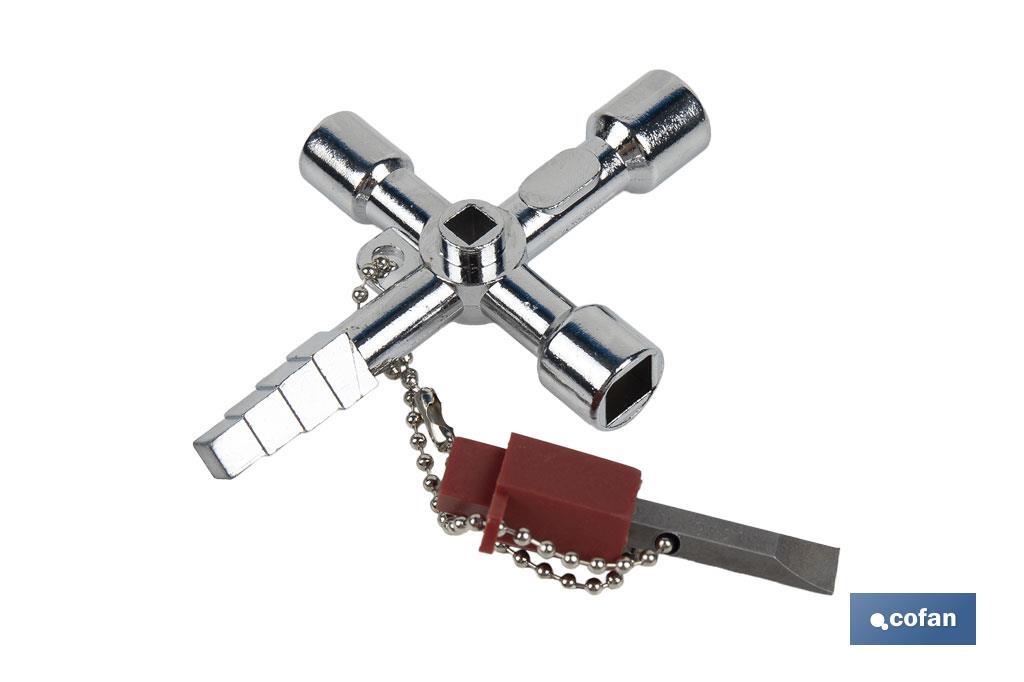 LLAVE DE CABINA 10 PERFILES