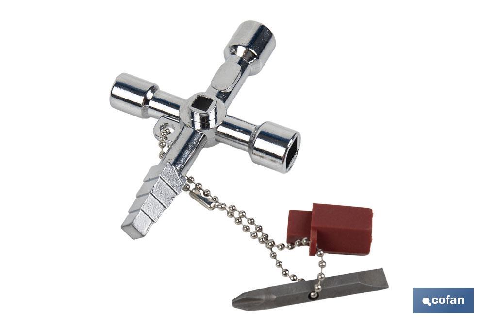 LLAVE DE CABINA 10 PERFILES