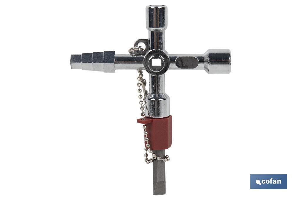 LLAVE DE CABINA 10 PERFILES